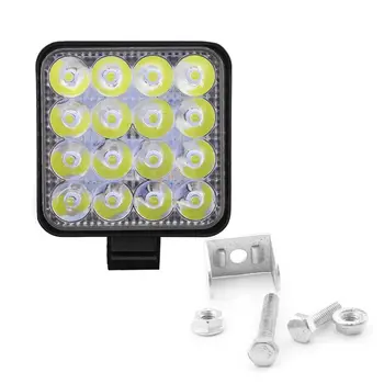 

MINI 48W 16LED Work Light Spotlight Lamp Bar Car SUV Off-Road Driving Lamps