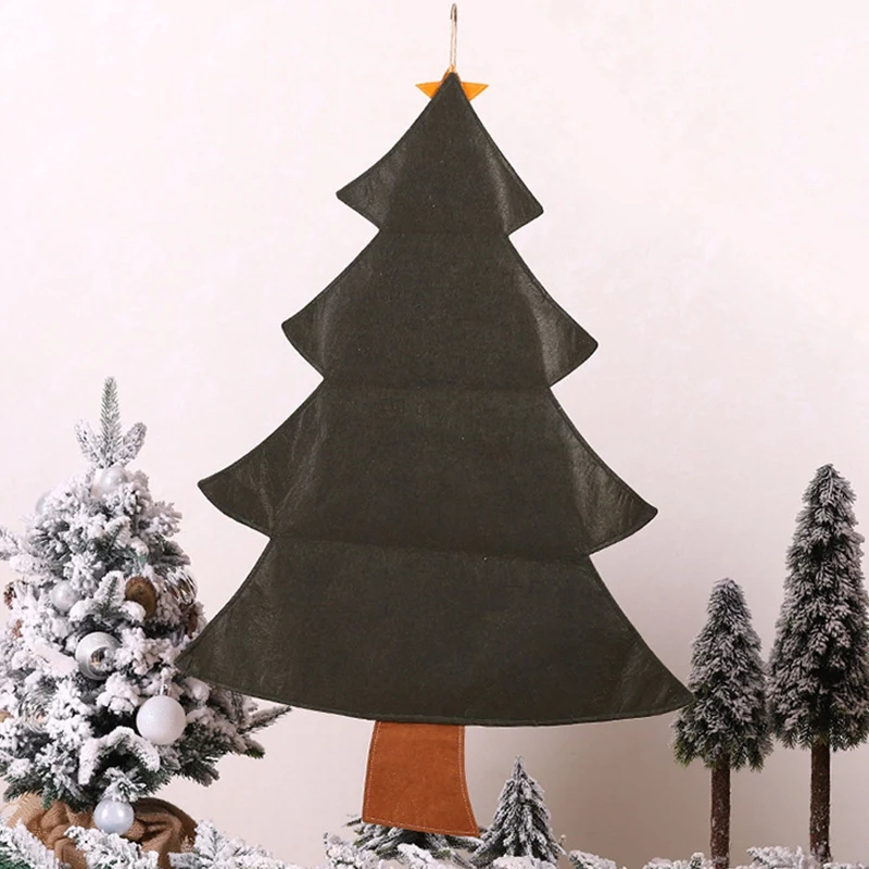 Christmas Advent Calendar Hanging Xmas Countdown Calendar Christmas Decorations for Home Happy New Year Decor