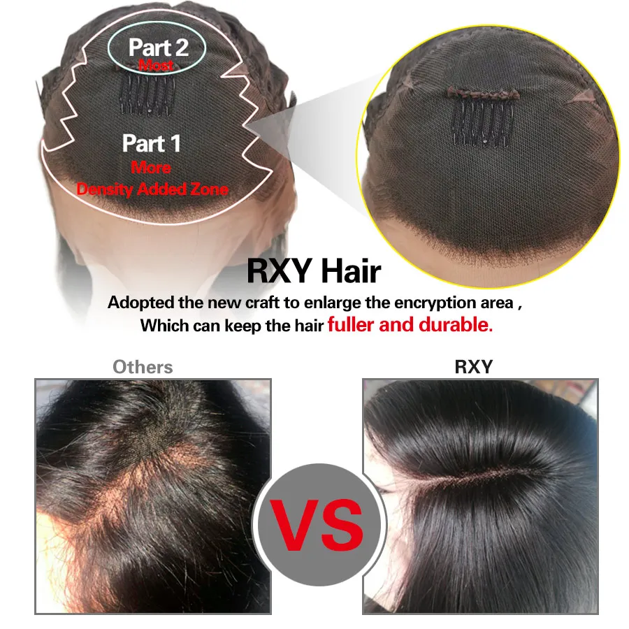 Wanita Rambut Sepatu 13x4 3