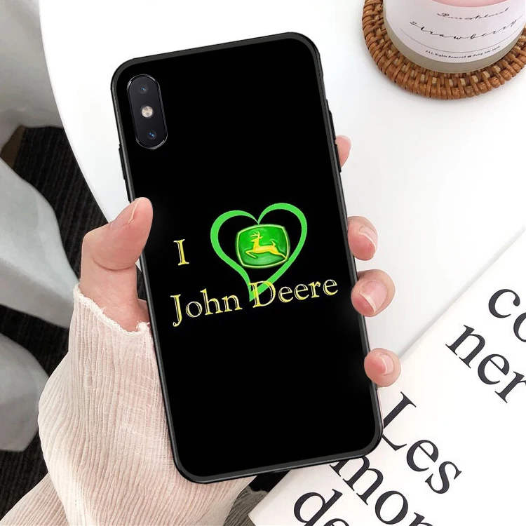 A2 Умный чехол john deere, черный мягкий чехол для телефона для iPhone 11 pro XS MAX 8 7 6 6S Plus X 5 5S SE XR, чехол - Цвет: A2