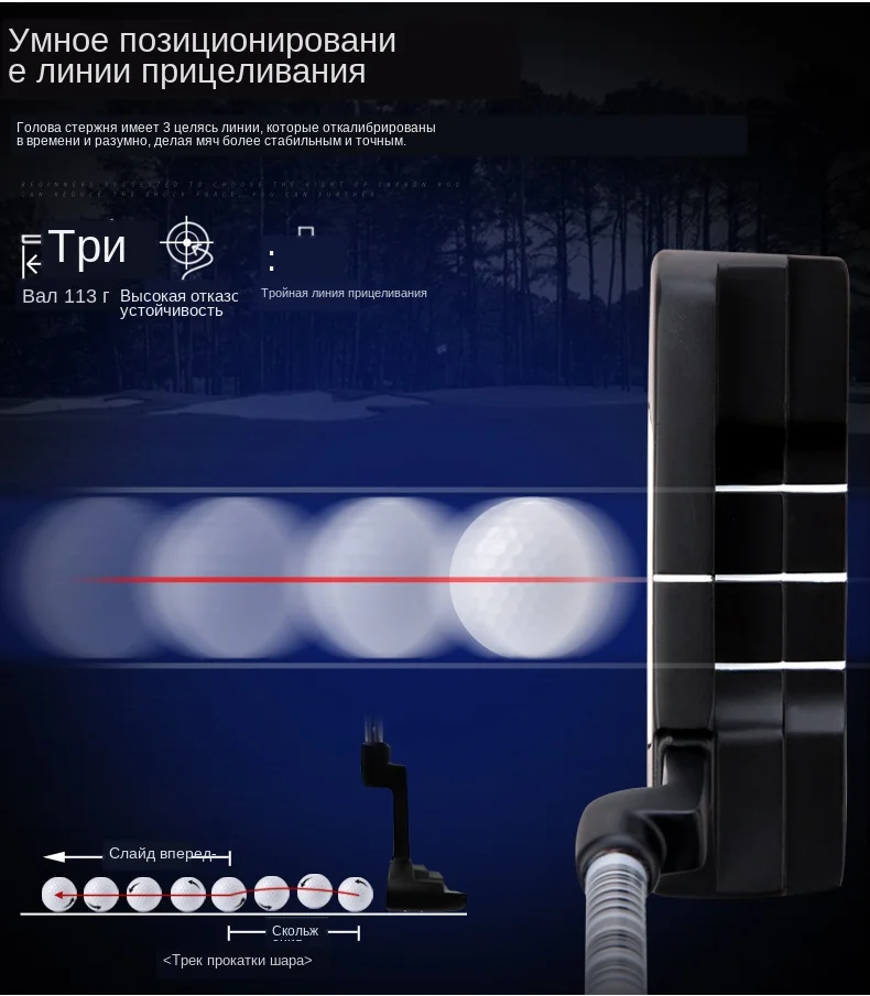 PGM подлинный клюшка для гольфа с чехлом для мужчин G300 начинающих упражнений цинковый сплав 3" правая рука мужчин сталь Черный клюшки