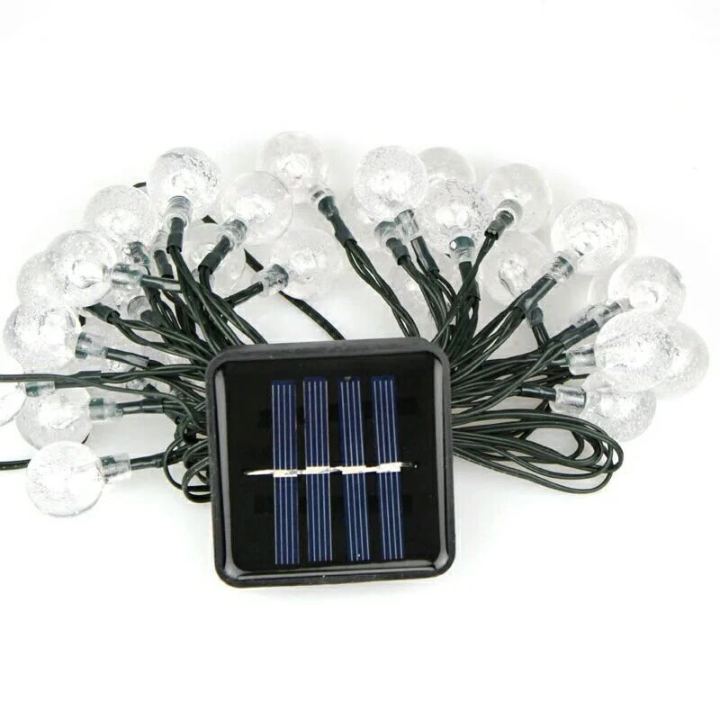 30 Led Ball Led Ring Light Solar Lamp Power Led String Fairy Lights Solar Garlands Garden Christmas Decor For Outdoor