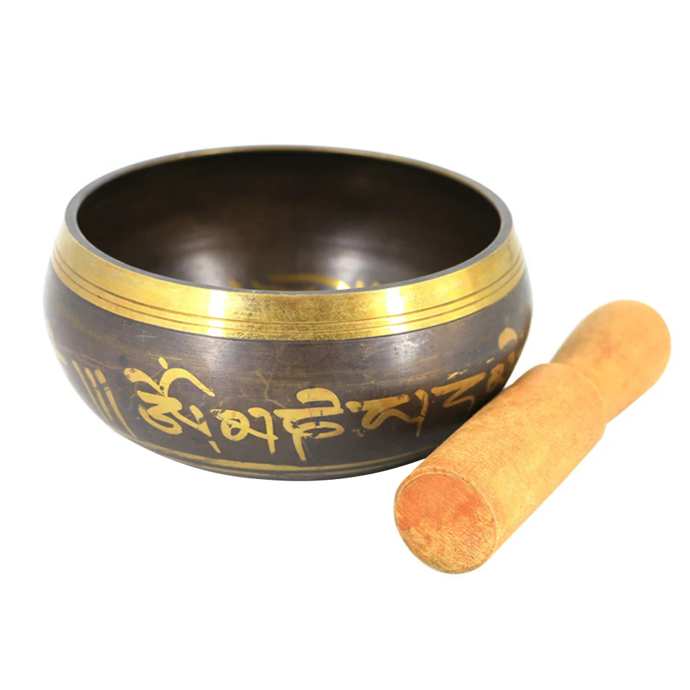Tibetan Chime Singing Bowl Nepal Tibetan Sing Bowl Handmade Buddha Buddhist Sound Yoga Meditation Healing Copper Singing Bowl 6
