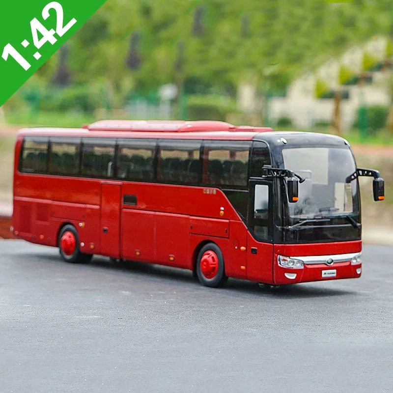 Оригинальная коробка масштаб 1:43 Китай автобус YuTong тренер автомобиль детские