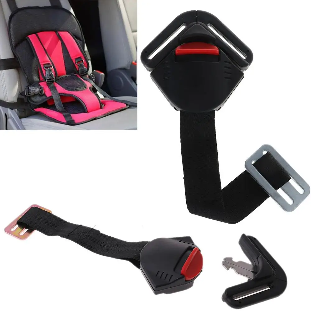 CarBabySafetySeatClipFixedLockBuckleSeatSafeBeltStrap