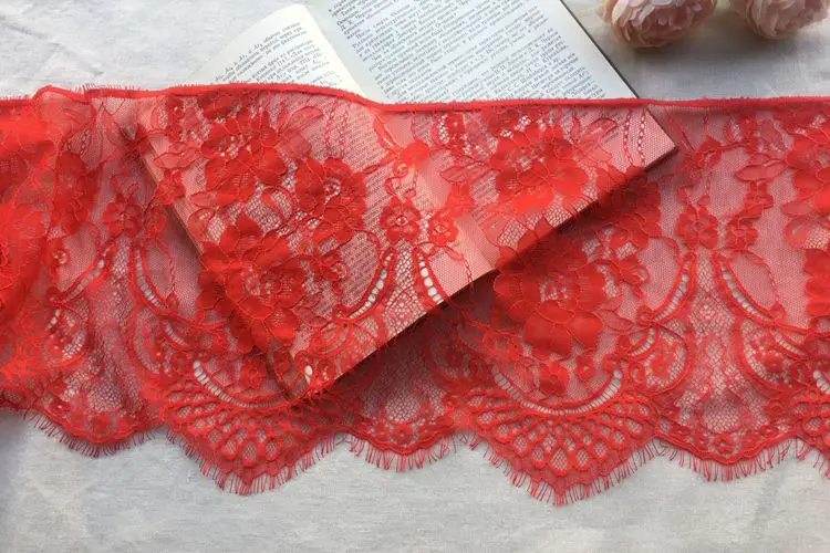 Кружевная ткань для рукоделия, 6 м/лот, 27 см | Дом и сад | АлиЭкспресс