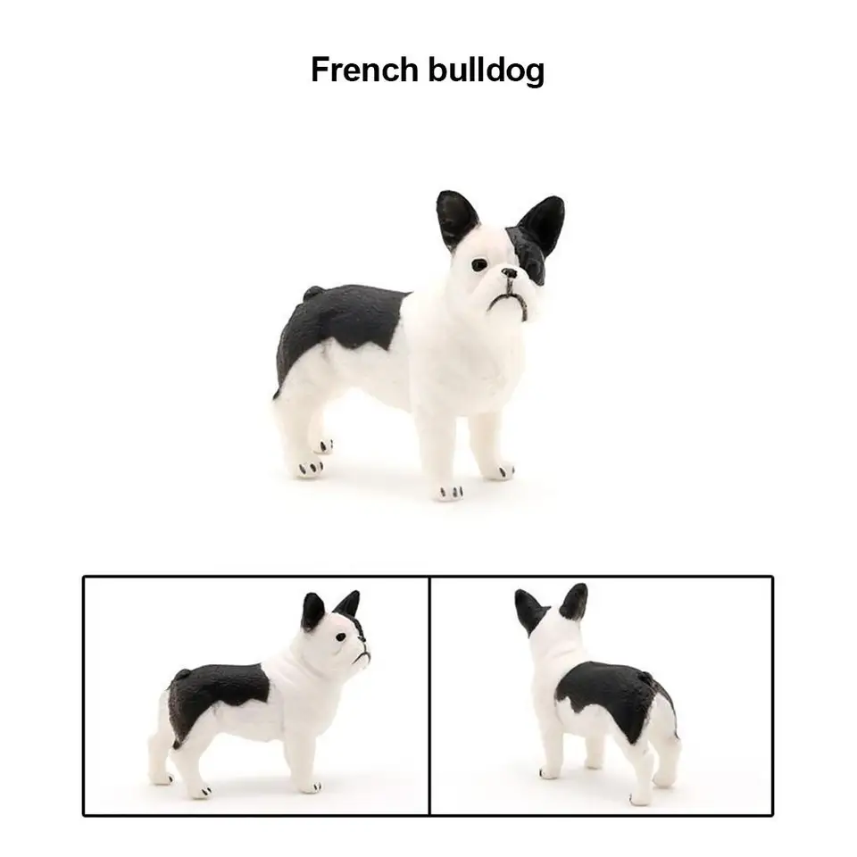 plastic dog figurines