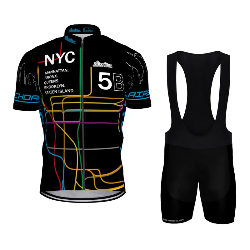2019 mens team bike clothing summer cycling short sleeve Jersey bib shorts suits 