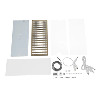 

Hot DIY LED Digital Music Spectrum Display Kit Module 5V USB power supply for electronic enthusiasts in electronic applications