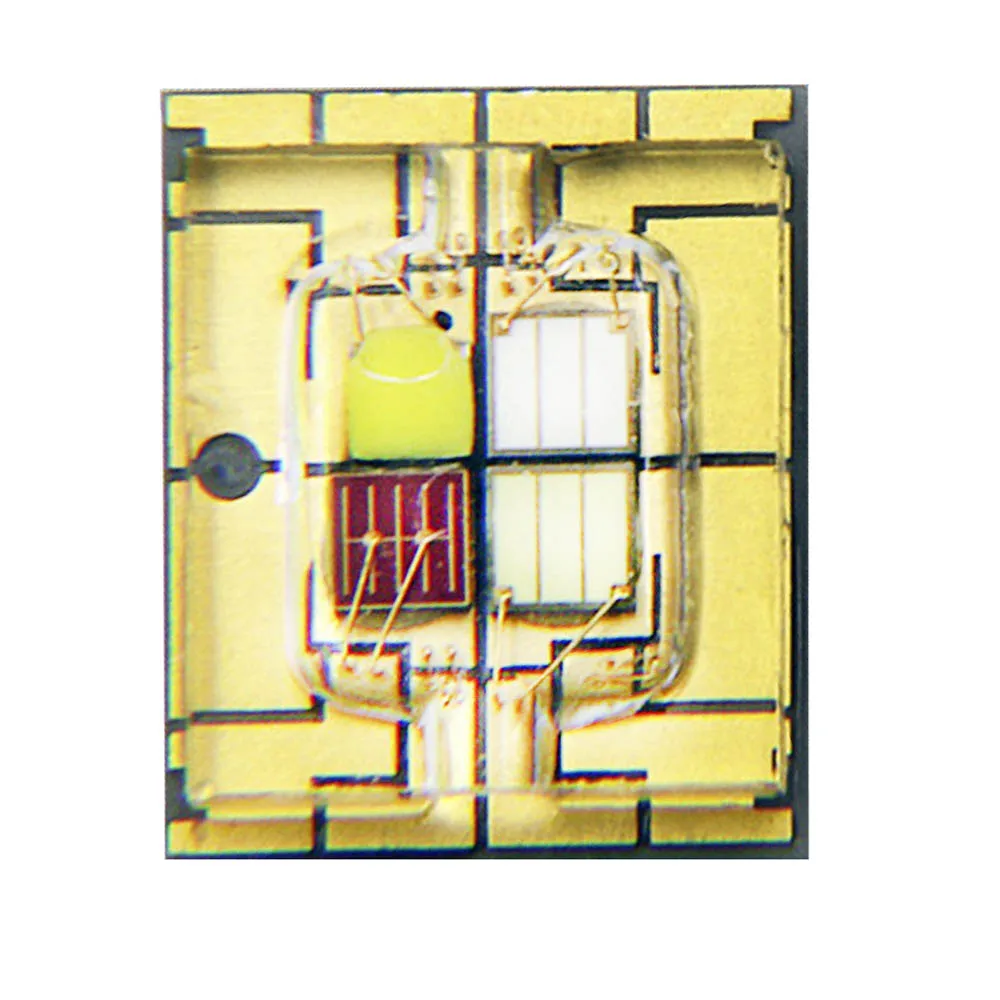 2PCS A LOT 15W CREE 5060 RGBW SMD Stage Lights LED Lamp Beads 180-224LM Four Colors For DIY Red/Green/Blue/White