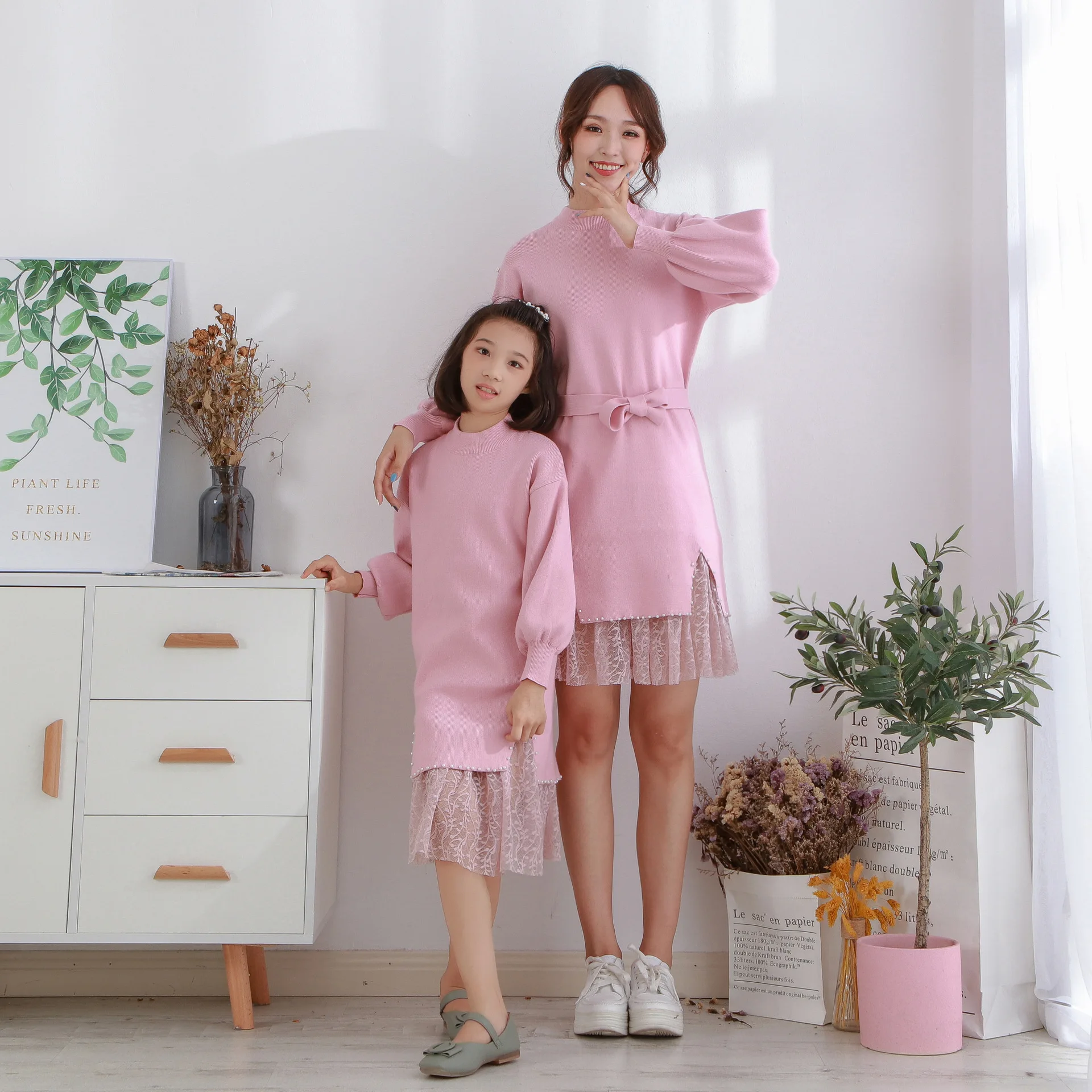 mommy and me sweater dresses