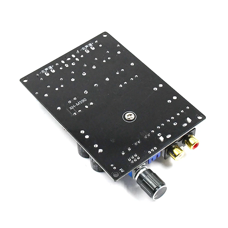 KYYSLB DC12-24V высокой мощности 100 Вт* 2 TPA3116D2 цифровой усилитель мощности доска XH-M590 домашний аудиоусилитель доска 2~ 8 Ом