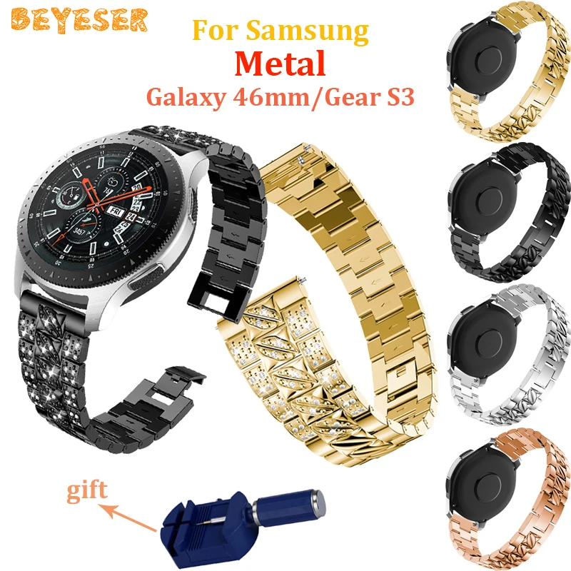 Стразы-браслет для samsung gear S3 Classic/Frontier сменные ремешки для часов huawei watch GT