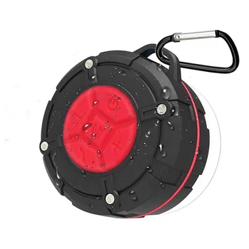 

Shower Radios, Waterproof Speaker with Louder HD Sound, Portable Wireless Speaker with Suction Cup, Built in Mic