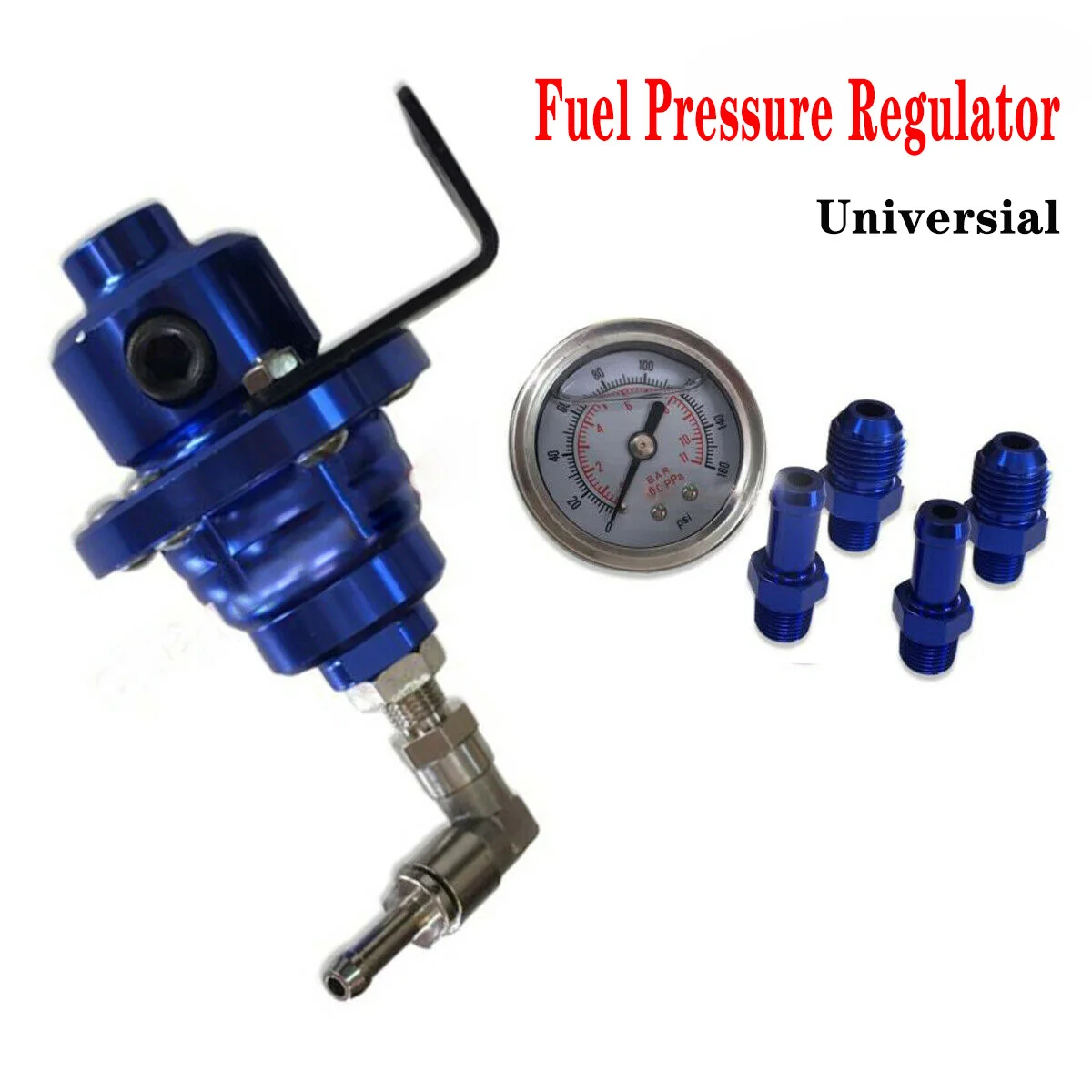 

Car Fuel Pressure Regulator Precision Adjustable Fuel Pressure Regulator Injection Turbo Car Accessories