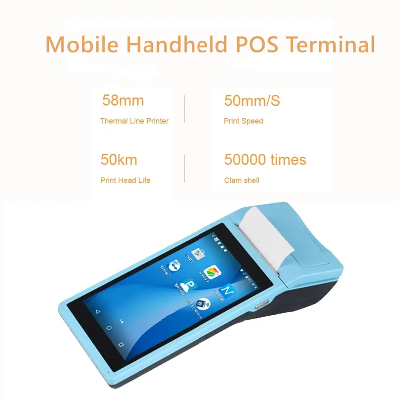 POS SystemTerminal можно крепить любые приспособления: PDA с голубой зуб чековый