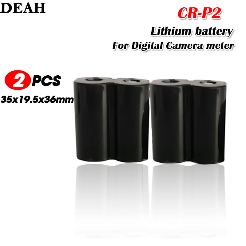 2 упак./лот 6V литиевая батарея CR P2 CRP2 EL223A DL223A LITH 18 для сенсорных литиевых