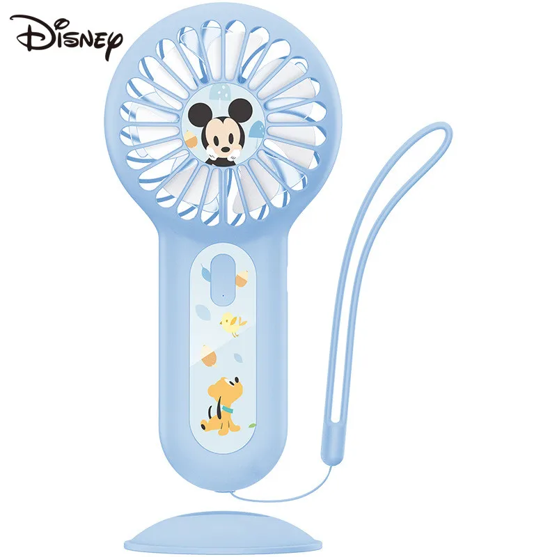 

Disney certified handheld small fan USB Mini rechargeable portable twin-blade turbofan for office accommodation