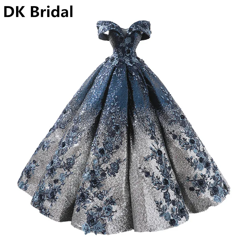 Новые серебристые синие вечерние платья vestido de festa длиной до пола с аппликацией элегантные вечерние деловые платья банкет Вечеринка Выпускной платья