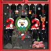 Merry Christmas Stickers Santa Claus Deer Xmas Tree Frozens Snowflake Wall Window Stickers Ornaments Navidad 2022 New Year Decor ► Photo 3/6