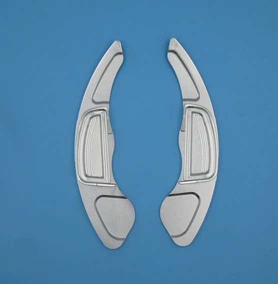Silver Алюминиевый шифт рулевого колеса автомобиля для Honda City(2008) Fit(2009-2013) Civic(2009-2011) CRV(2009-2013 - Цвет: Silver