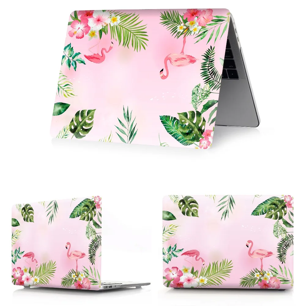 Фламинго чехол для MacBook Air 11 13 дюймов A1466 A1932 Pro 12 13 15 retina A1502 A1706 A1708 A1989 A2159