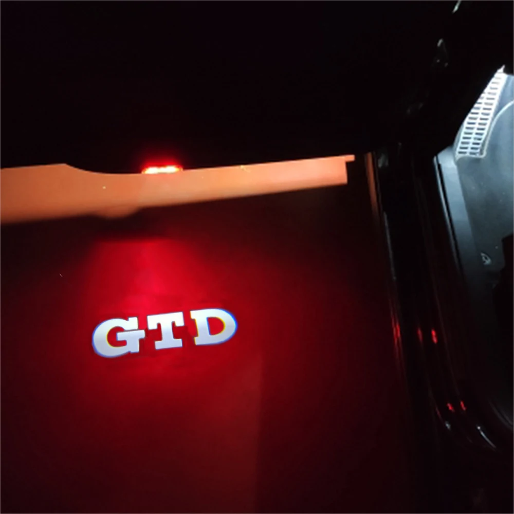 2 шт. светодиодный подсветка двери автомобиля с логотипом для VW Golf 5 6 7 Mk5 Mk6 Mk7 Jetta CC