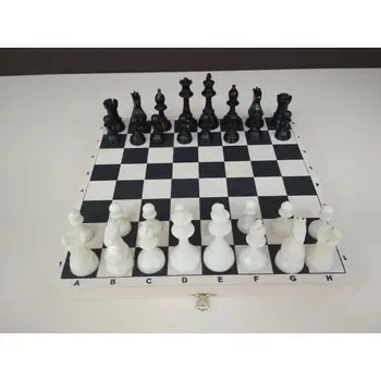 

Chess, handmade, with board 40 х40см eco-friendly plastic