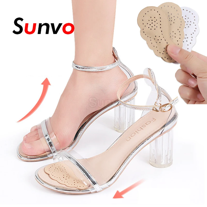 Sunvo Premium Lederen Antislip Inlegzolen Sandalen Sticker Hoge Hak Schoenen  Vrouwen Voet Zelfklevende Patch Kussen Voorvoet gel Pads|Invoegen \u0026  Kussens| - AliExpress