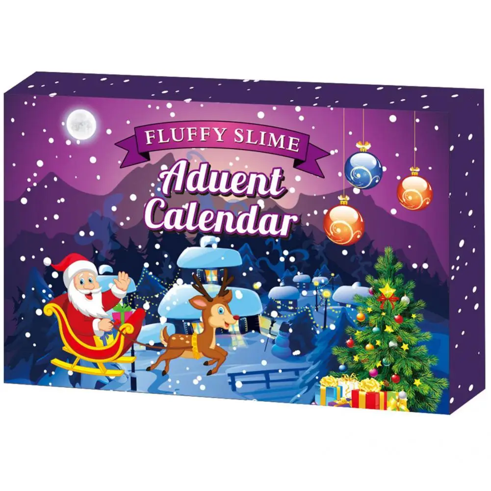 1 Pieces Slime Bubble Gum Crystal Mud Advent Calendar 2021 Children And  Adolescents Christmas Countdown - Advent Calendars - AliExpress