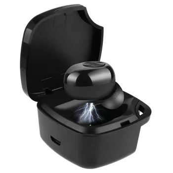 

Wireless Sports Bluetooth Earphone With Charging Case for Sport Gym One Ear Wireless Separation Design