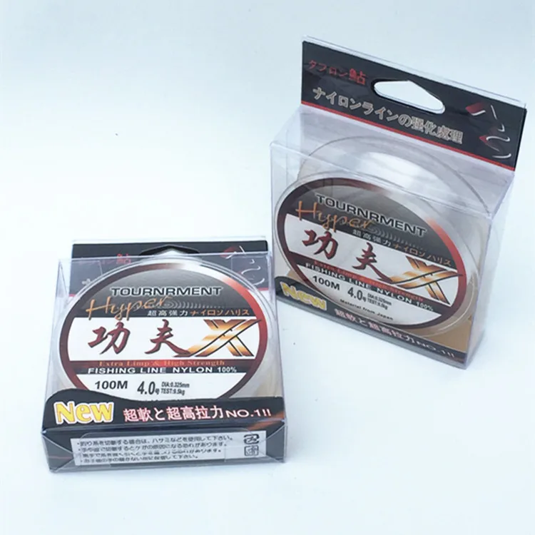 

Kung Fu 100 M Fishing Line Import Strands Mainline Ultra-strength Tension Japan Raw Silk Anti-Volume Ultra-Soft Genuine Product