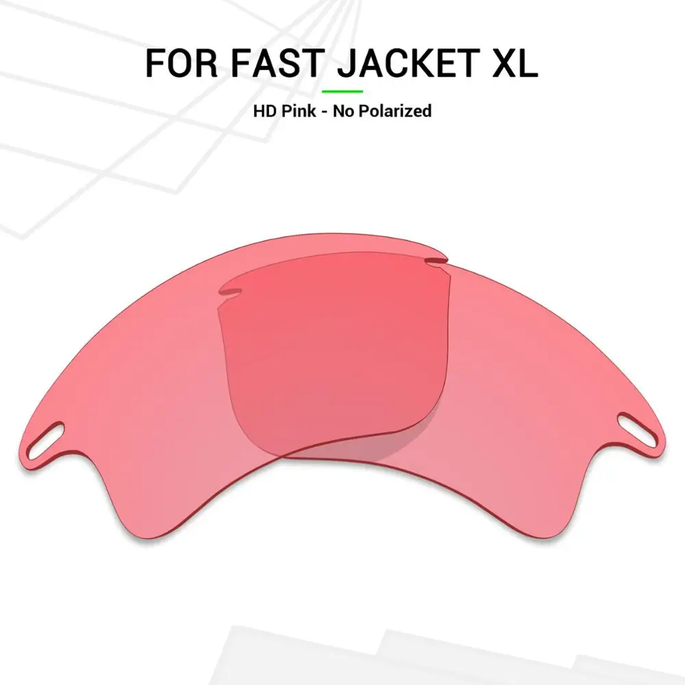 Mryok Сменные линзы для солнцезащитных очков Оукли фаст куртка XL HD розовый