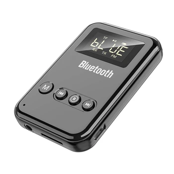 

Bluetooth 5.0 Receiver Transmitter Stereo Music Car FM Transmitter Earphone Speaker Adapter Support TF Card