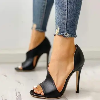 

2020 Summer Fashion Woman Shoes Sandals High Heel Party Zapatos De Mujer Sandalias De Verano Para Mujer LP554