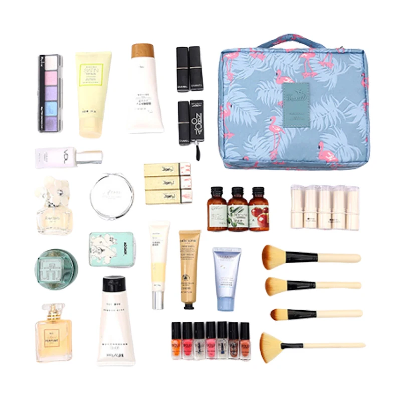 Travel storage cosmetic bag hand bag multi-function ladies cosmetic bag travel wash bag High capacity Storage Make up Cases