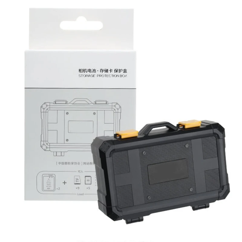

Camera Battery Protection Case Storage Organizer Holder for LP-E6 LP-E8 LP-E12