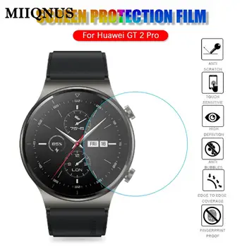 

1/2Pcs Anti-Fingerprint Protective Films For Huawei Watch GT2 Pro 9H HD Tempered Glass Screen Protector Replacement Accessories
