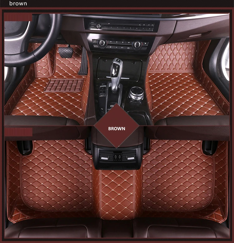 Автомобильный напольный коврик на 7 мест для kia carnival Carens vq Buick анклава envison Volkswagen