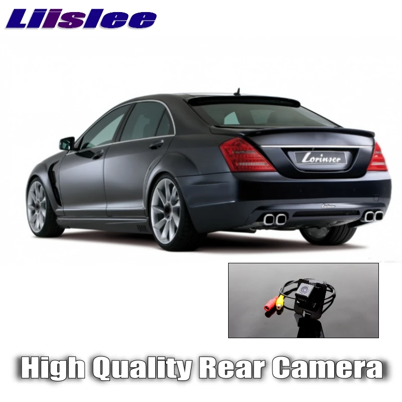 LiisLee Car Reversing For Mercedes Benz S Class MB W221 S300 S320 S350 S400 S420 S450 S500 S600 S63 S65 Rear View back Camera fdtrhft