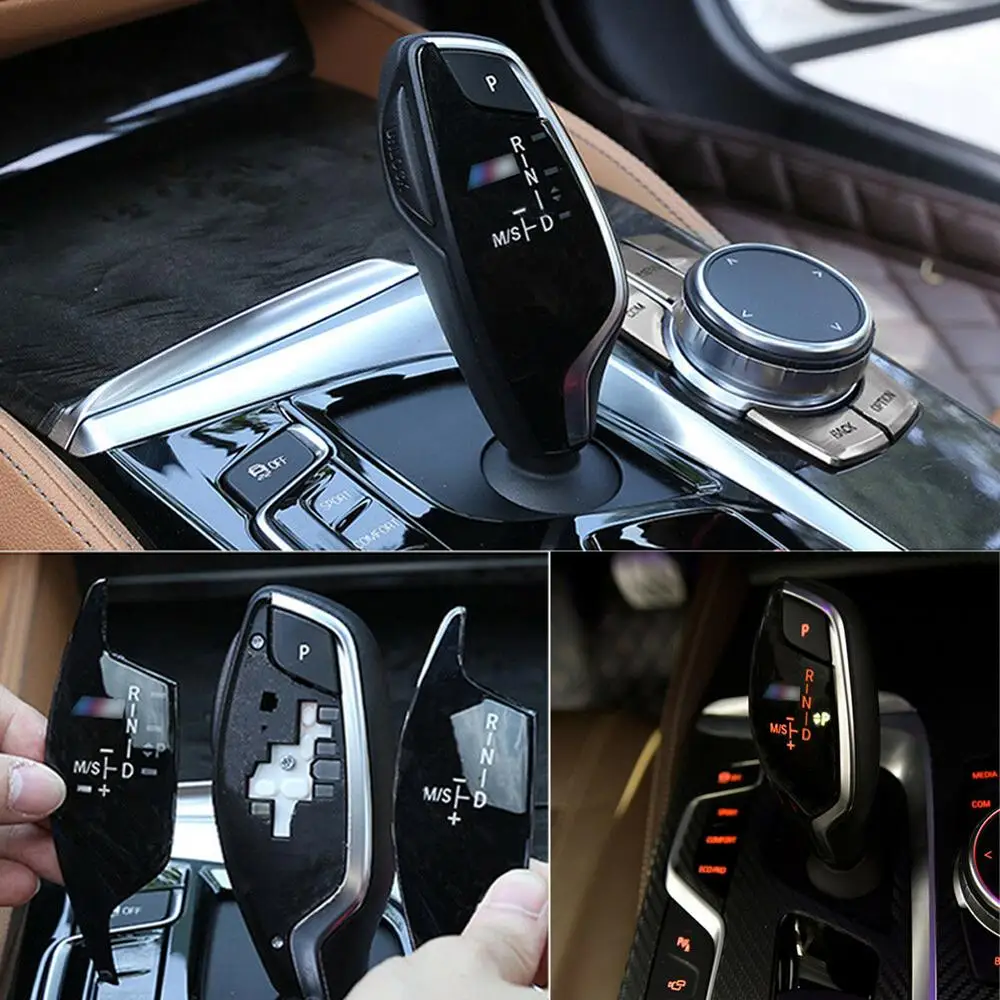 Крышка переключения передач Декоративные наклейки для BMW 7 Series X3 X4 5 (525 530 540) 2018 6 GT