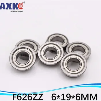 

500pcs free shipping flange bushing ball bearings F626ZZ 6*19*6 mm