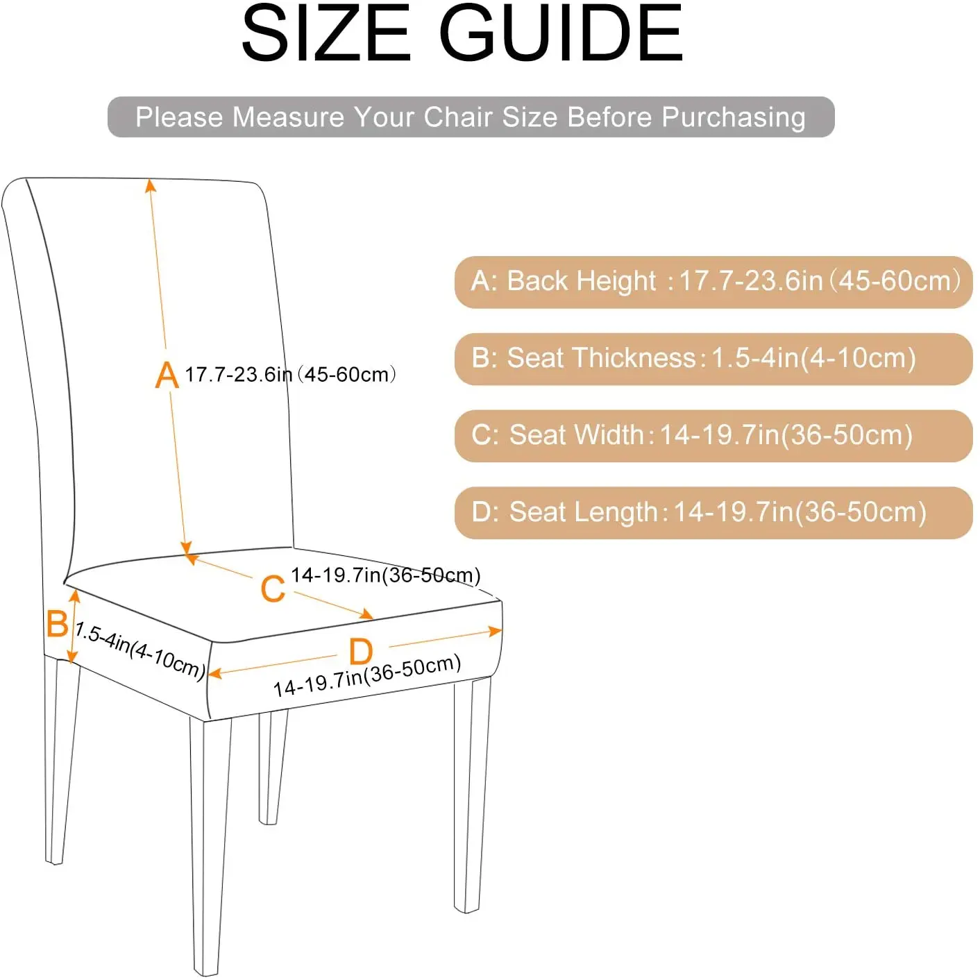 Waterproof Elastic Chair Cover 2
