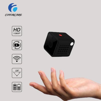 

2020 New HD 1080P Mini Camera Indoor Home Security Camera Night Vision Wifi Camera Built-in Battery for iPhone Android PC iPad