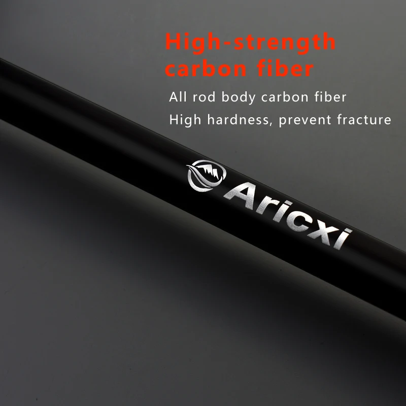 Aricxi Flip Locks Ultralight adjustable Trekking Pole Hiking Pole Trail Running Walking Stick Carbon Fiber