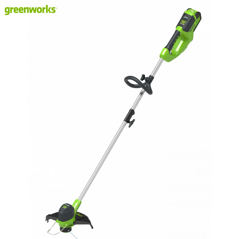 Триммер аккумуляторный Greenworks G40LTK2 40V 30 см с 1хАКБ 2 А.ч и ЗУ|Электрические триммеры|
