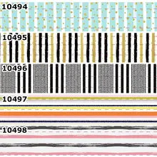 10 ярдов-разные размеры-Модные полосы стиль Арбуз стиль напечатанные Grosgrain ленты аксессуары для волос