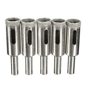 

Hot Sale 10Pcs 13mm 1/2 Inch HSS Diamond Coated Hole Saw Drill Bits Rotary Tool Tool Set For Glass Wood