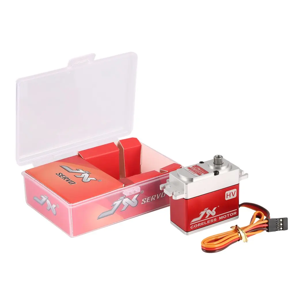 JX Servo PDI-HV7232MG 30 кг большой крутящий момент 180 градусов при высоких Напряжение цифровой сервопривод для RC вертолет Запчасти
