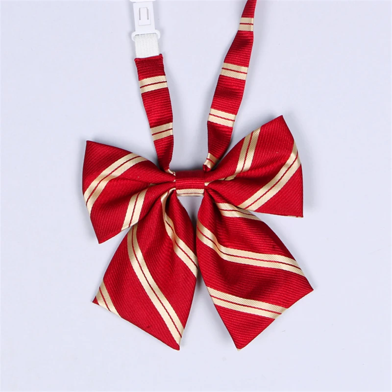 

Галстук-бабочка Jk, однотонный галстук-бабочка в полоску, воротник, галстук-бабочка, школьная форма в японском стиле для учащихся старших классов, аксессуары для матросского костюма